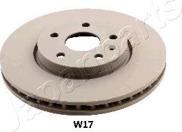 Japanparts DI-W17 - Тормозной диск autospares.lv