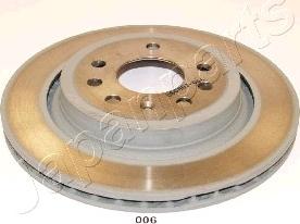 Japanparts DP-006 - Тормозной диск autospares.lv