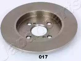 Japanparts DP-017 - Тормозной диск autospares.lv