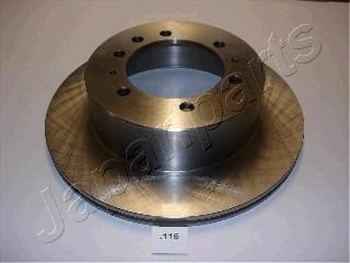 Japanparts DP-116 - Тормозной диск autospares.lv