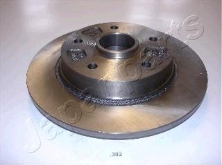 Japanparts DP-302 - Тормозной диск autospares.lv