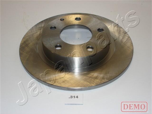 Japanparts DP-314C - Тормозной диск autospares.lv
