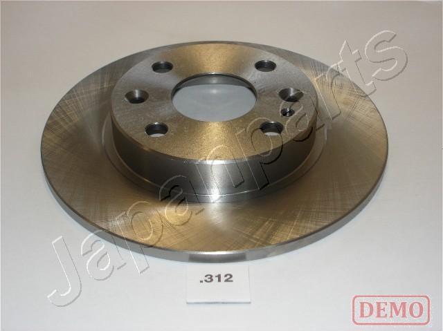 Japanparts DP-312C - Тормозной диск autospares.lv