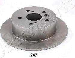 Japanparts DP-247 - Тормозной диск autospares.lv