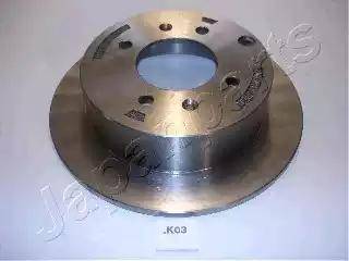 Japanparts DP-K03 - Тормозной диск autospares.lv