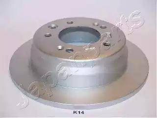 Japanparts DP-K14 - Тормозной диск autospares.lv