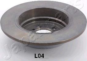 Japanparts DP-L04 - Тормозной диск autospares.lv