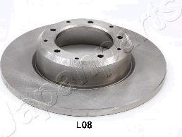 Japanparts DP-L08 - Тормозной диск autospares.lv