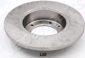 Japanparts DP-L08 - Тормозной диск autospares.lv