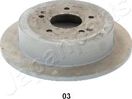 Japanparts DP-S03 - Тормозной диск autospares.lv