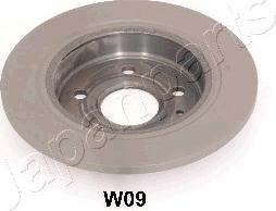 Japanparts DP-W09 - Тормозной диск autospares.lv