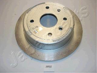 Japanparts DP-W02 - Тормозной диск autospares.lv