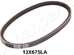 Japanparts DT-13X675LA - Клиновой ремень, поперечные рёбра autospares.lv