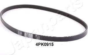 Japanparts DV-4PK0915 - Поликлиновой ремень autospares.lv