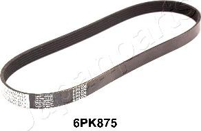 Japanparts DV-6PK0875 - Поликлиновой ремень autospares.lv