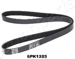 Japanparts DV-6PK1285 - Поликлиновой ремень autospares.lv