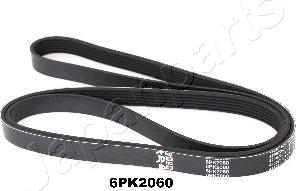 Japanparts DV-6PK2060 - Поликлиновой ремень autospares.lv