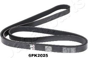 Japanparts DV-6PK2025 - Поликлиновой ремень autospares.lv