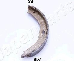 Japanparts GF-907AF - Комплект тормозов, ручник, парковка autospares.lv