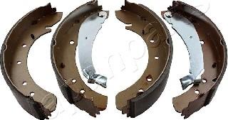 Japanparts GF-0618AF - Комплект тормозных колодок, барабанные autospares.lv