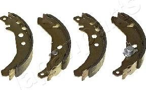 Japanparts GF-0302AF - Комплект тормозных колодок, барабанные autospares.lv