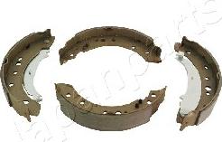 Japanparts GF-0709AF - Комплект тормозных колодок, барабанные autospares.lv