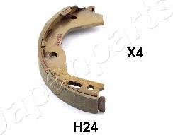 Japanparts GF-H24AF - Комплект тормозов, ручник, парковка autospares.lv