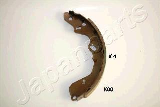 Japanparts GF-K00AF - Комплект тормозных колодок, барабанные autospares.lv