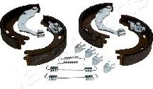 Japanparts GF-L08AF - Комплект тормозов, ручник, парковка autospares.lv