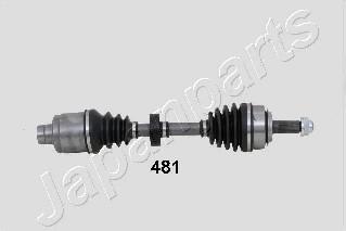 Japanparts GI-481 - Приводной вал autospares.lv