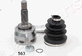 Japanparts GI-563 - Шарнирный комплект, ШРУС, приводной вал autospares.lv