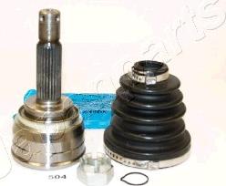 Japanparts GI-504 - Шарнирный комплект, ШРУС, приводной вал autospares.lv