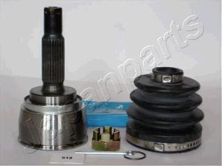 Japanparts GI-512 - Шарнирный комплект, ШРУС, приводной вал autospares.lv