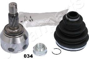 Japanparts GI-034 - Шарнирный комплект, ШРУС, приводной вал autospares.lv