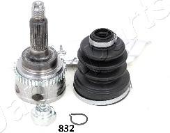 Japanparts GI-832 - Шарнирный комплект, ШРУС, приводной вал autospares.lv