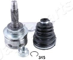 Japanparts GI-345 - Шарнирный комплект, ШРУС, приводной вал autospares.lv