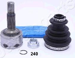 Japanparts GI-240 - Шарнирный комплект, ШРУС, приводной вал autospares.lv