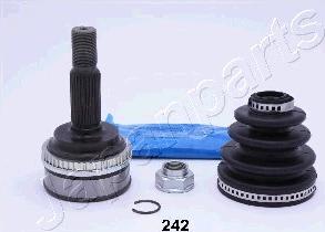 Japanparts GI-242 - Шарнирный комплект, ШРУС, приводной вал autospares.lv