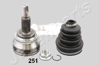 Japanparts GI-251 - Шарнирный комплект, ШРУС, приводной вал autospares.lv