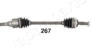 Japanparts GI-267 - Приводной вал autospares.lv