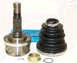 Japanparts GI-214 - Шарнирный комплект, ШРУС, приводной вал autospares.lv