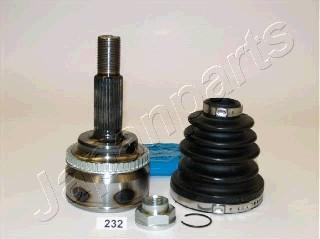 Japanparts GI-232 - Шарнирный комплект, ШРУС, приводной вал autospares.lv