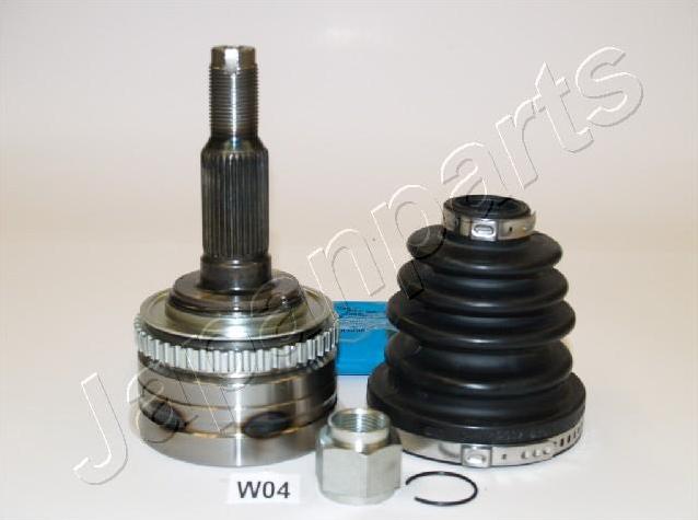 Japanparts GI-W04 - Шарнирный комплект, ШРУС, приводной вал autospares.lv