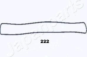 Japanparts GP-222 - Прокладка, крышка головки цилиндра autospares.lv