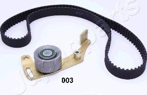 Japanparts KDD-003 - Комплект зубчатого ремня ГРМ autospares.lv