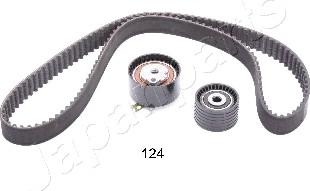 Japanparts KDD-124 - Комплект зубчатого ремня ГРМ autospares.lv