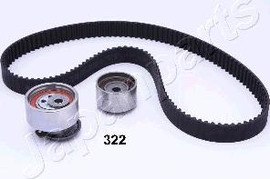 Japanparts KDD-322 - Комплект зубчатого ремня ГРМ autospares.lv