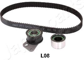 Japanparts KDD-L08 - Комплект зубчатого ремня ГРМ autospares.lv