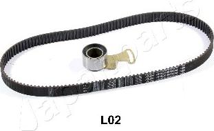 Japanparts KDD-L02 - Комплект зубчатого ремня ГРМ autospares.lv