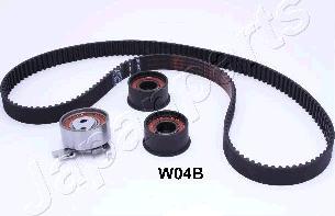 Japanparts KDD-W04B - Комплект зубчатого ремня ГРМ autospares.lv